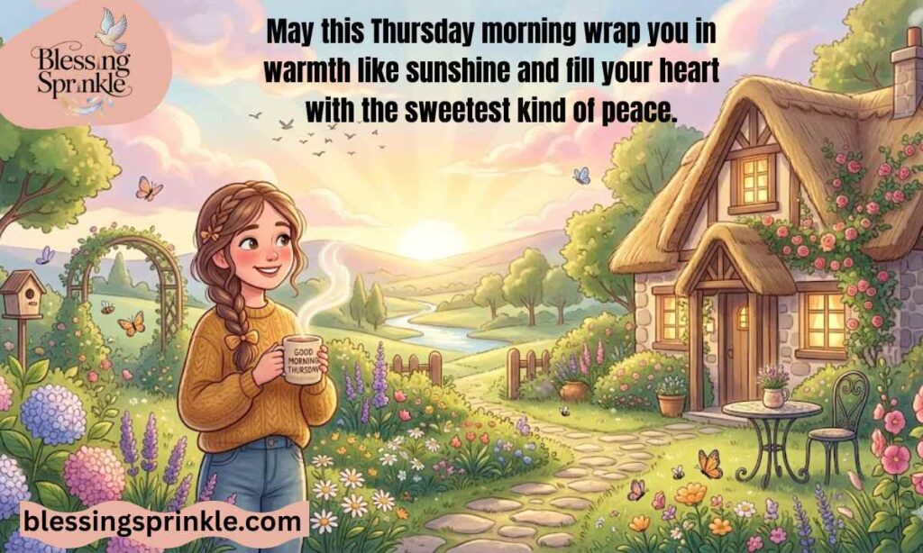 Beautiful Good Morning Thursday Blessings