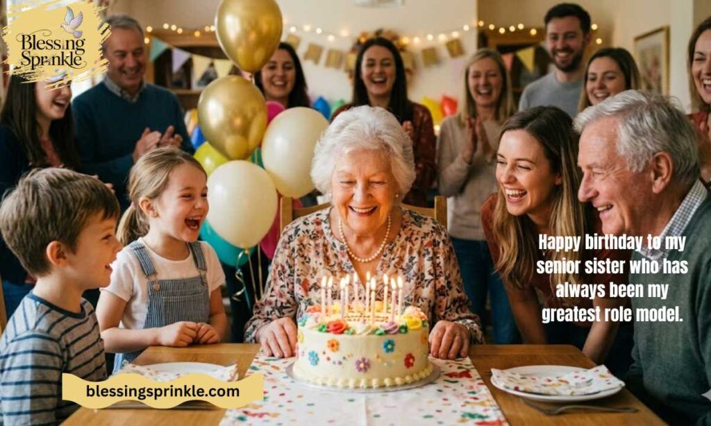 Birthday Wishes for a Senior Sister