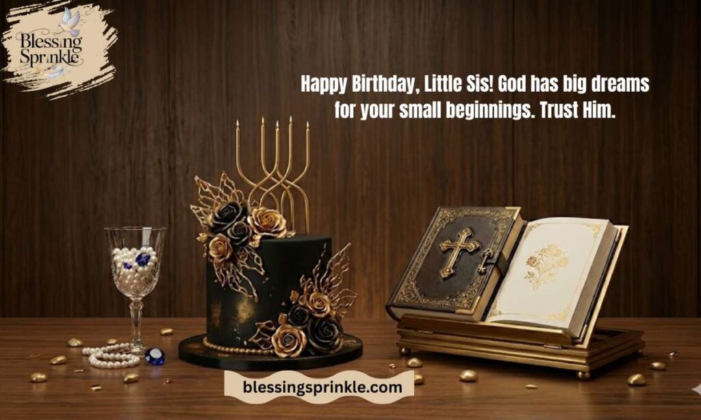 Christian Birthday Wishes for Younger Sister