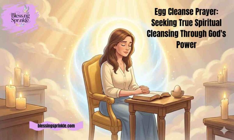 Egg Cleanse Prayer