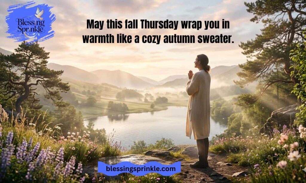 Fall Thursday Blessings Images