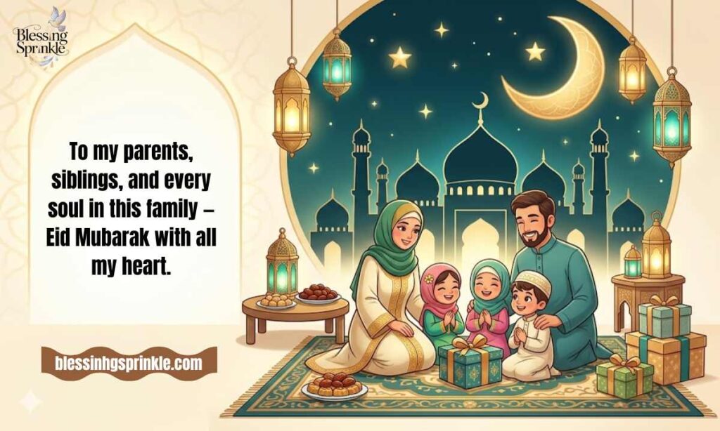 Family Eid Mubarak Wishes