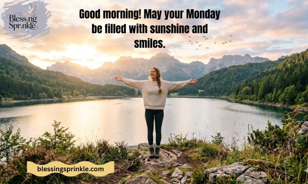 Good Morning Happy Monday Blessings