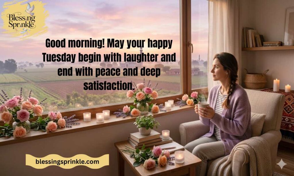 Good Morning Happy Tuesday Blessings