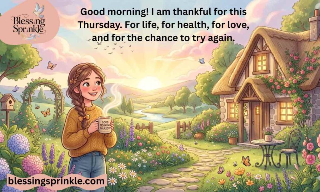 Good Morning Thankful Thursday Blessings