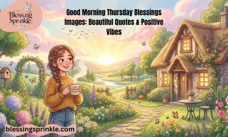 Good Morning Thursday Blessings