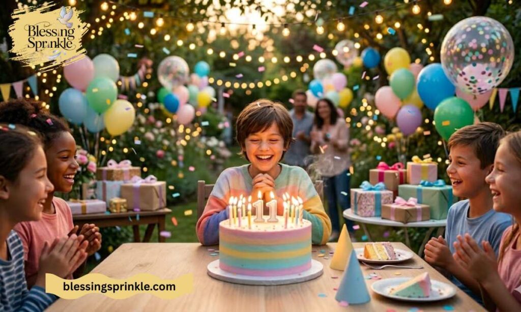 Happy 11th Birthday Cake