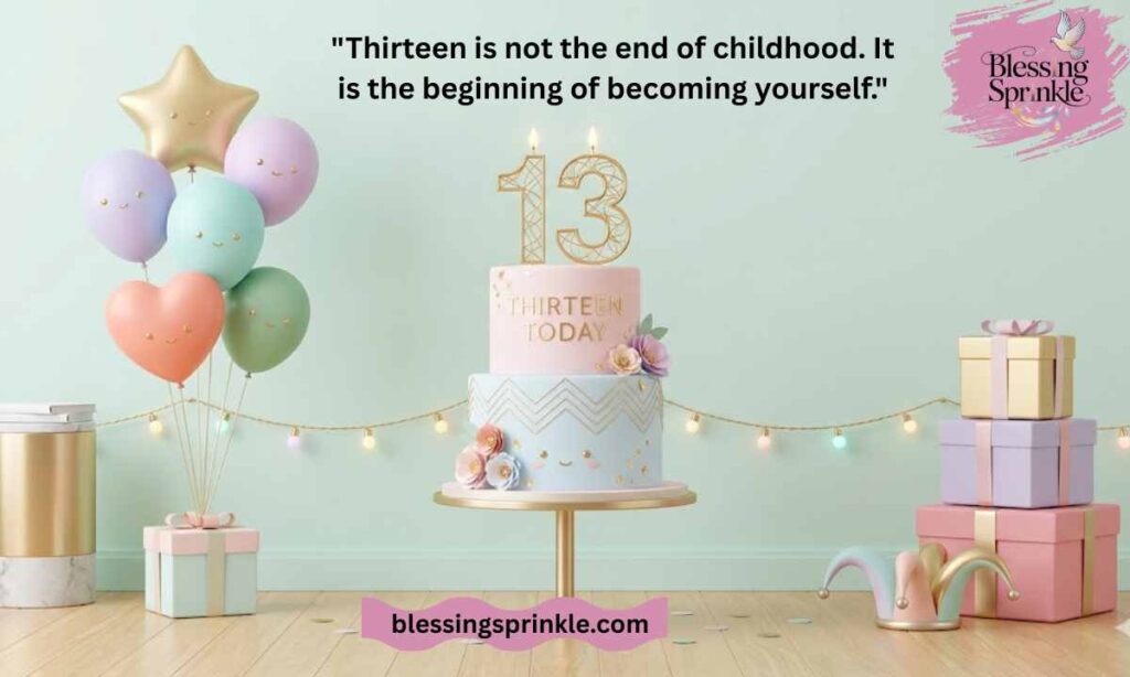 Happy 13th Birthday Quotes