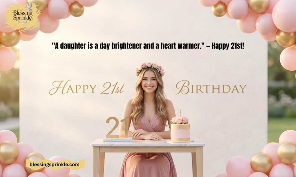 Happy 21st Birthday Daughter Quotes