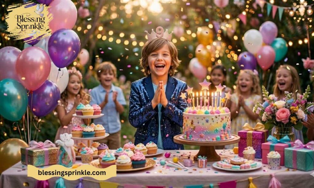 Happy 9th Birthday Cake