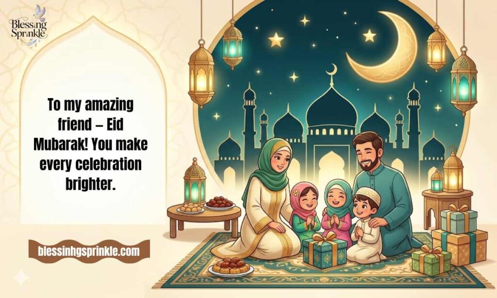 Happy Eid Wishes for Friends