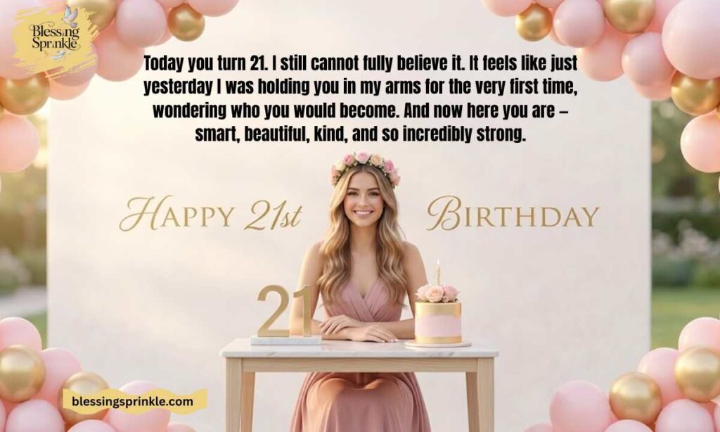 Letter to My Daughter on Her 21st Birthday