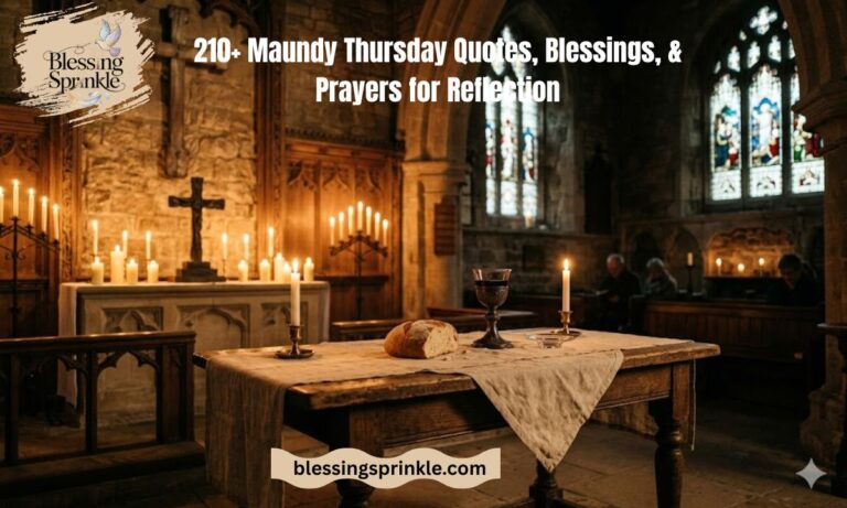 Maundy Thursday Quotes