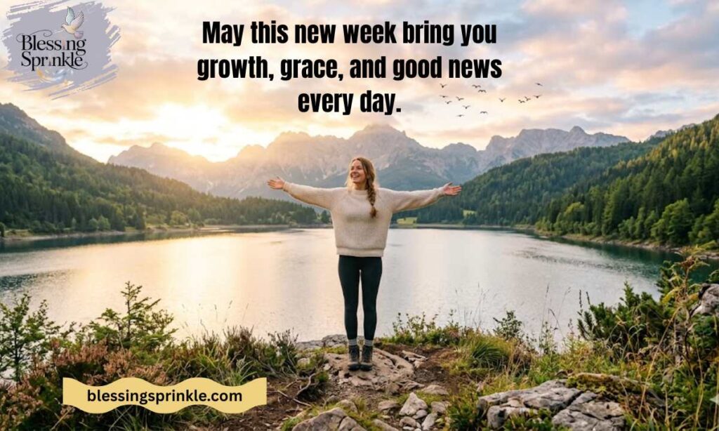 New Week Blessings & Positive Monday Blessings