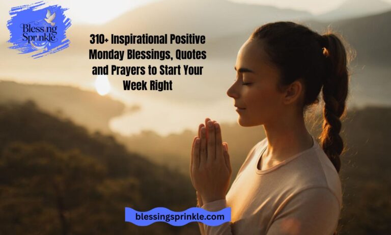 Positive Monday Blessings