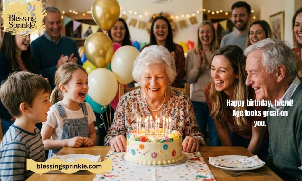 Short Birthday Wishes to Senior Friend