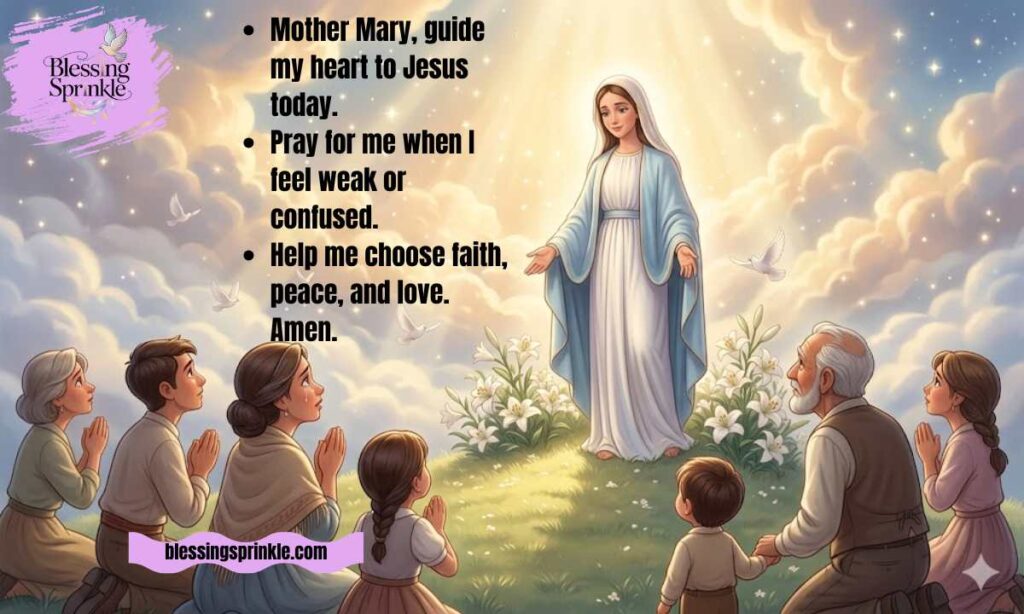 Short Prayer to Mother Mary