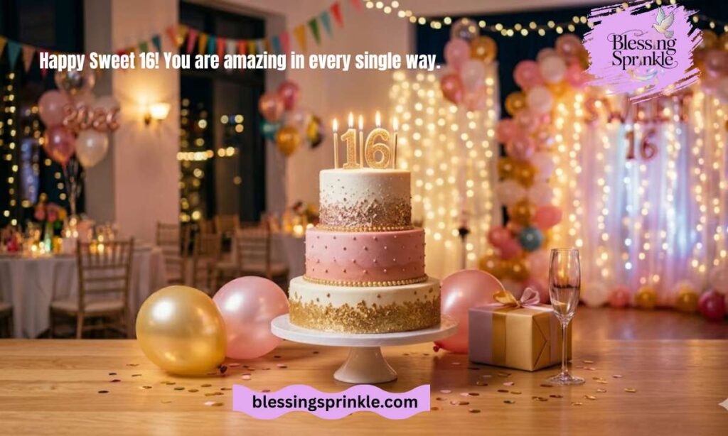 Sweet 16 Birthday Wishes for Girl