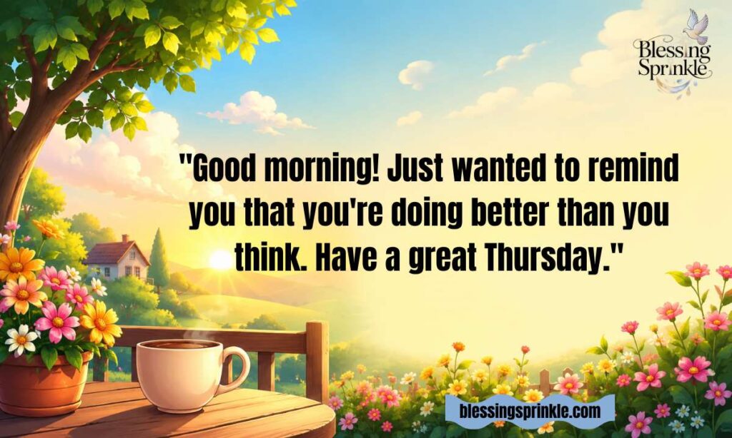Thursday Morning Messages
