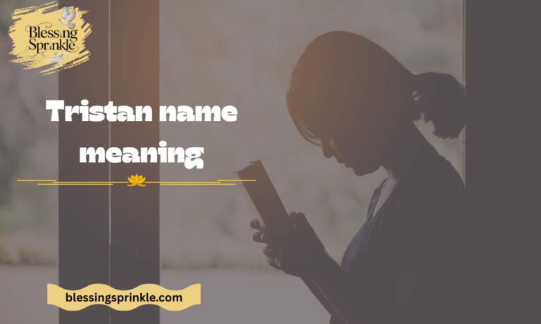 Tristan Name Meaning