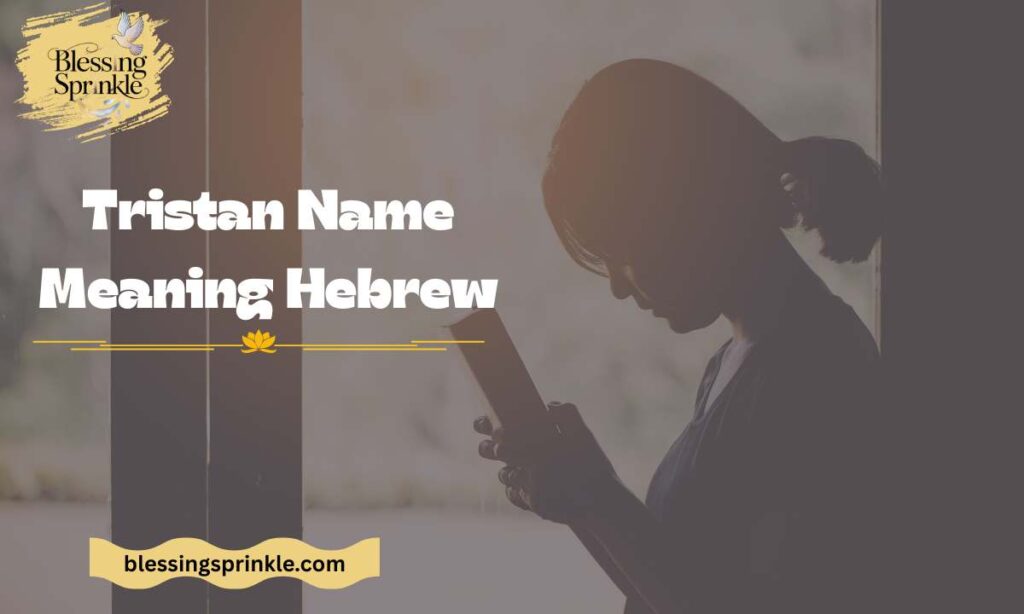 Tristan Name Meaning Hebrew