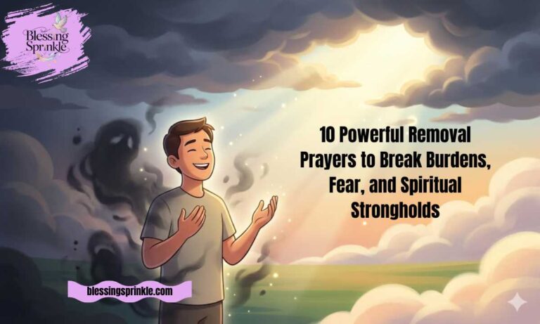 removal prayer