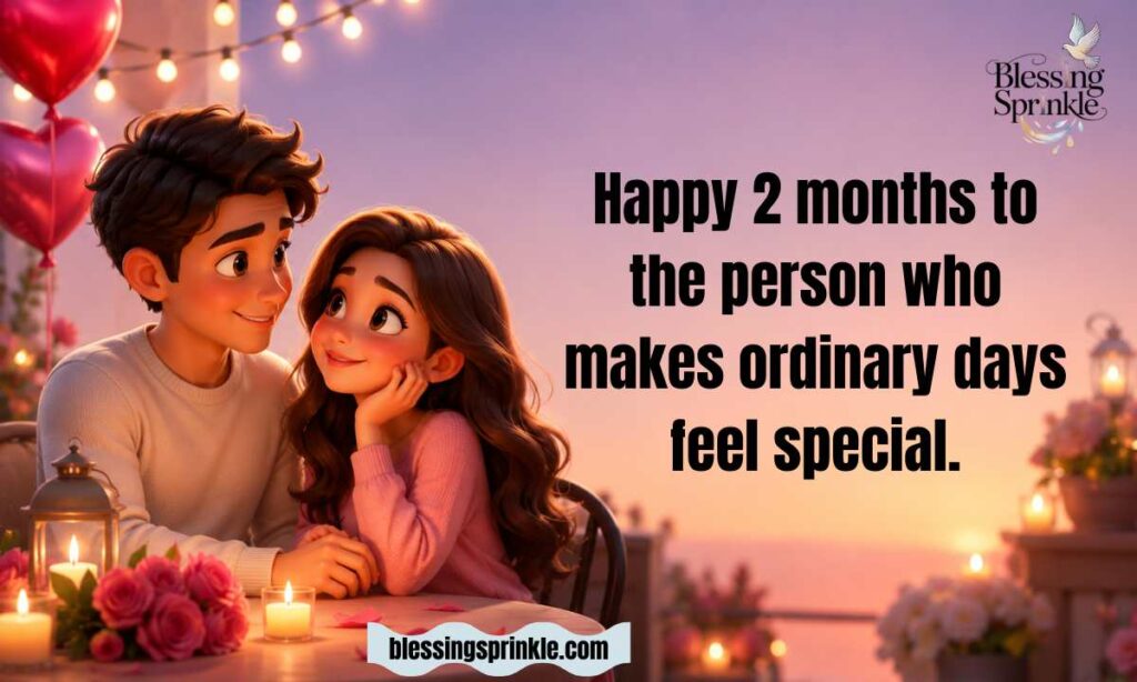 2 Month Love Anniversary Wishes