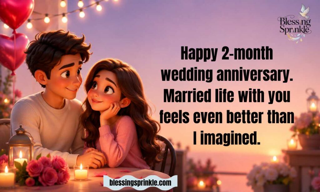 2 Month Wedding Anniversary Wishes