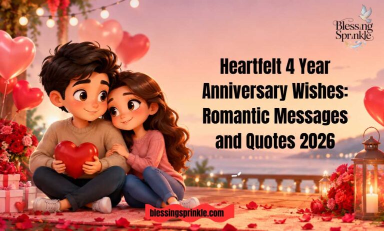 4 Year Anniversary Wishes