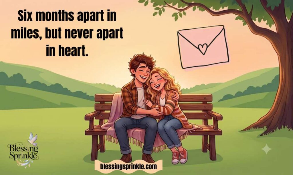 6-Month Anniversary Quotes for Long Distance Relationship