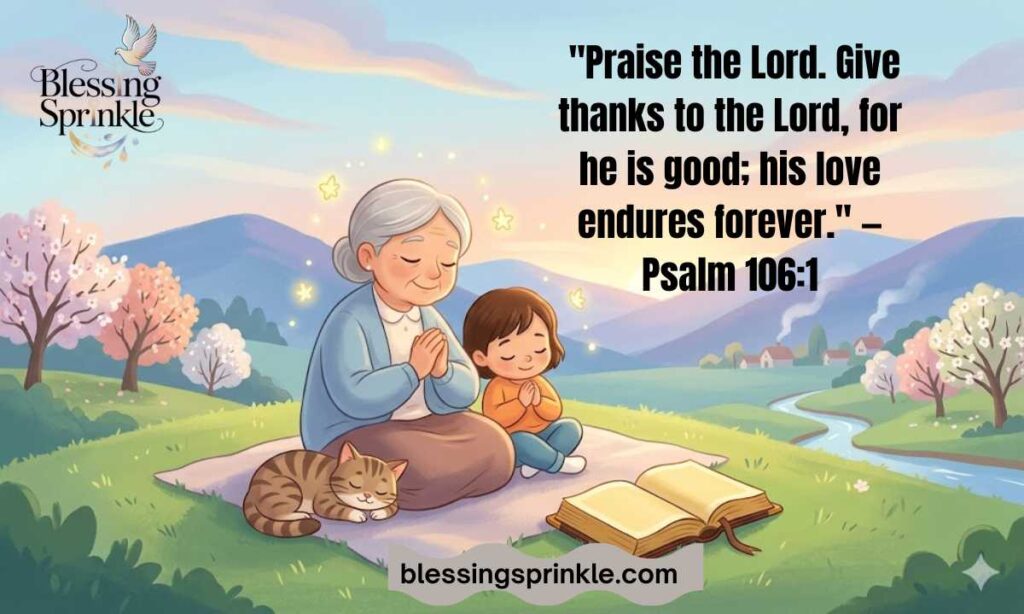 A Saturday Morning Prayer of Praise and Thanksgiving