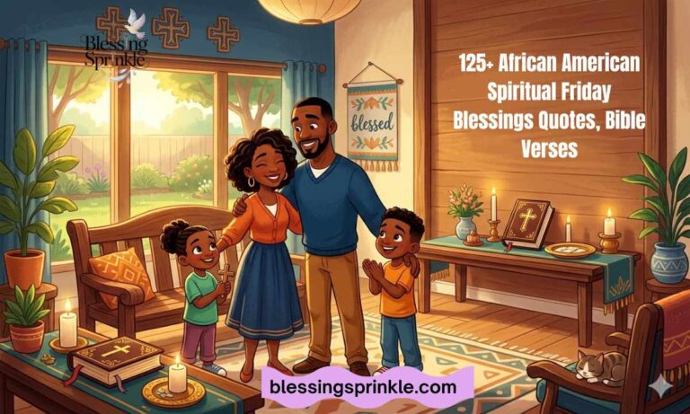 African American Spiritual Friday Blessings