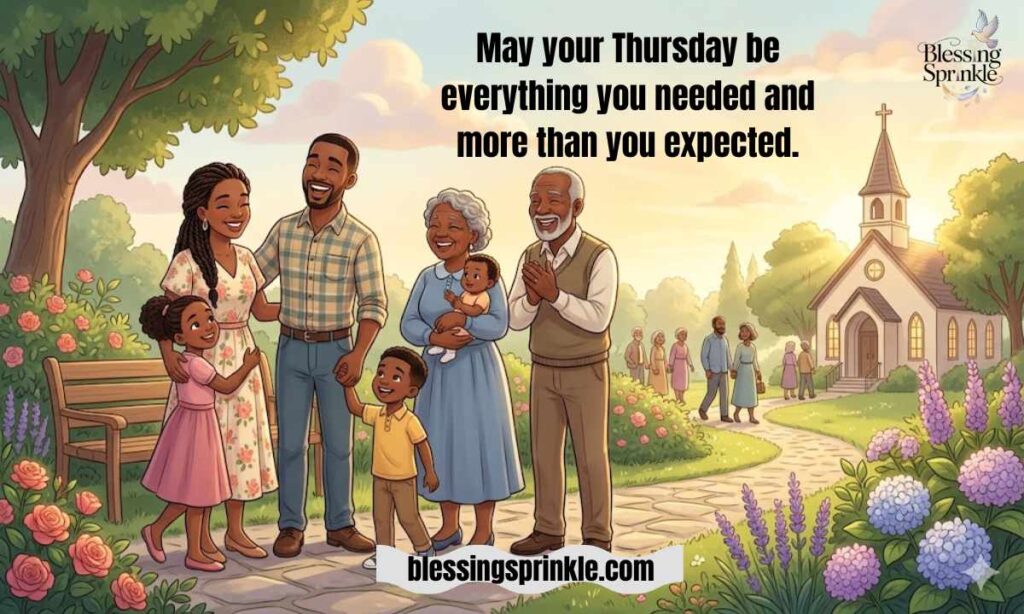African American Thursday Blessings GIF