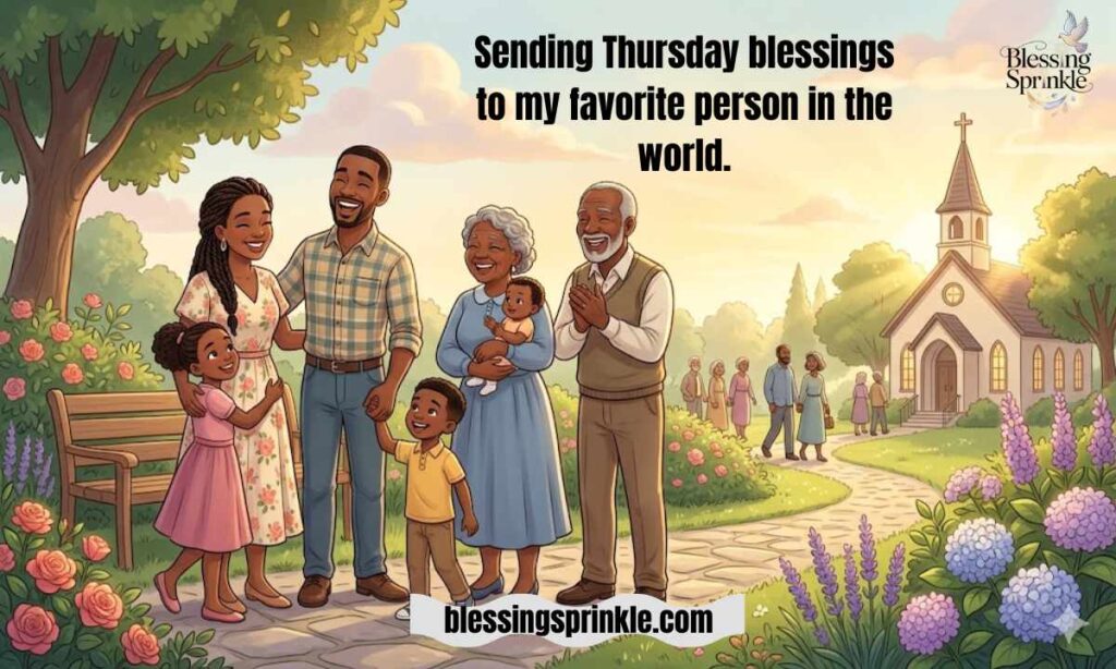 African American Thursday Blessings for Friends and Family