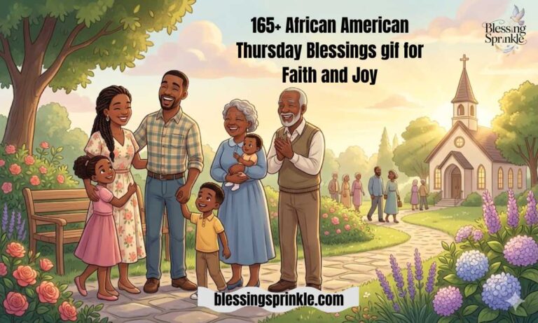African American Thursday Blessings gif