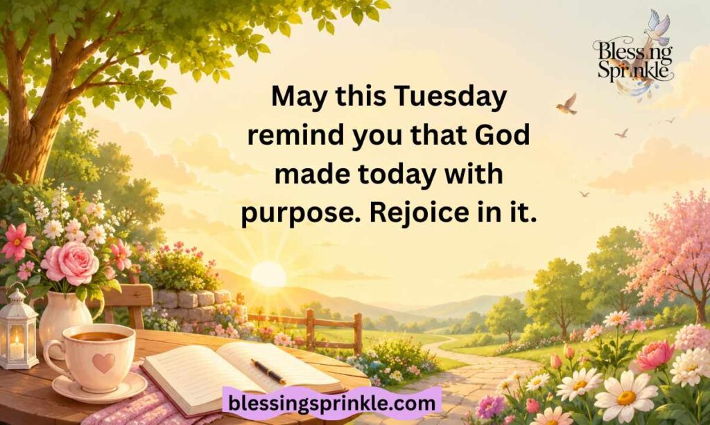 Bible Verse Prayer Tuesday Blessings