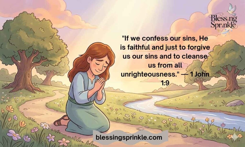 Bible Verses to Read with Prayers of Repentance and Forgiveness