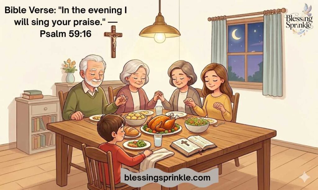 Catholic Evening Meal Prayer