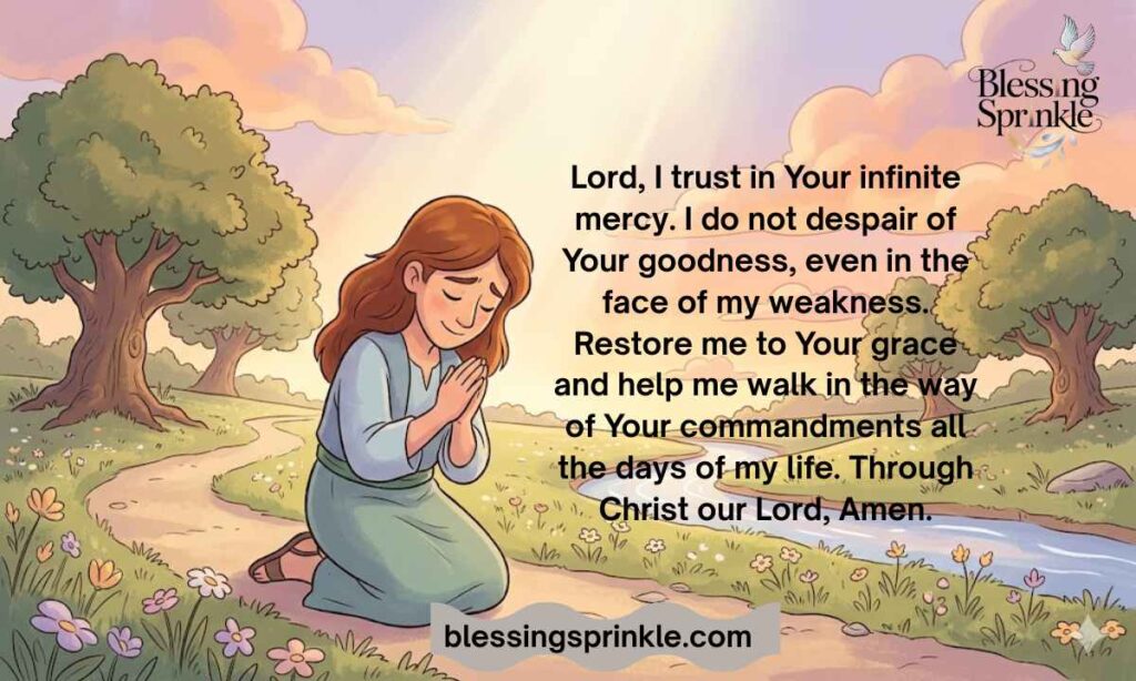 Catholic Prayer of Repentance and Forgiveness