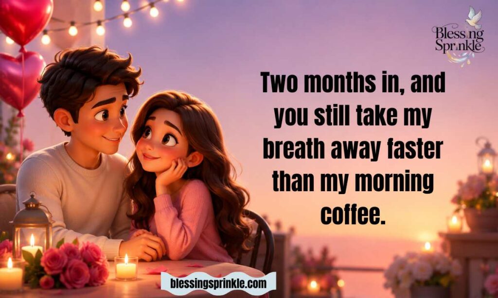 Cute 2-Month Anniversary Pickup Lines