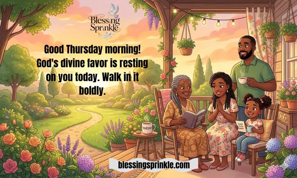Divine Inspiration Good Thursday Morning God Bless
