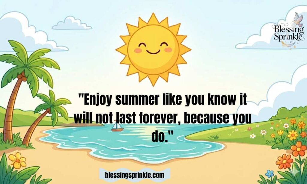 Enjoying Summer Quotes
