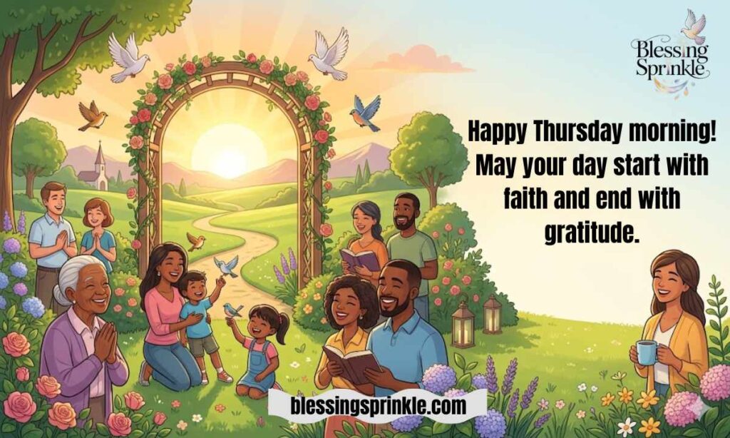 Good Morning Happy Thursday Blessings