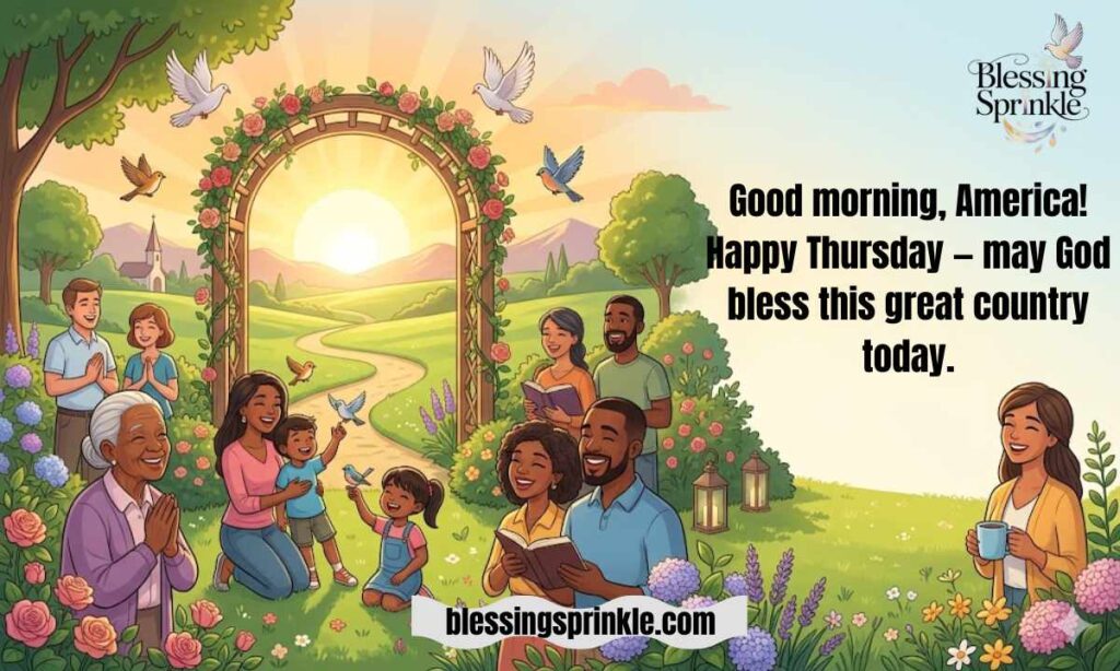 Good Morning Happy Thursday God Bless Country