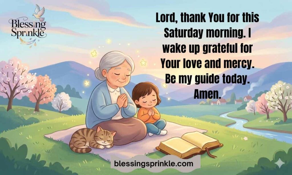 Good Morning Saturday Blessings and Prayers