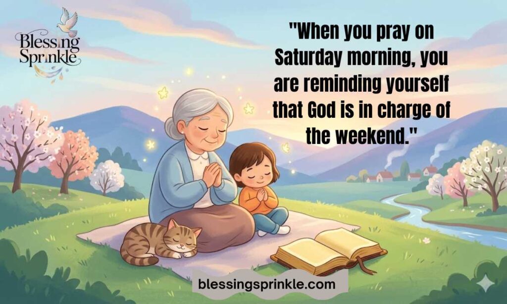 Good Morning Saturday Blessings and Prayers Quotes
