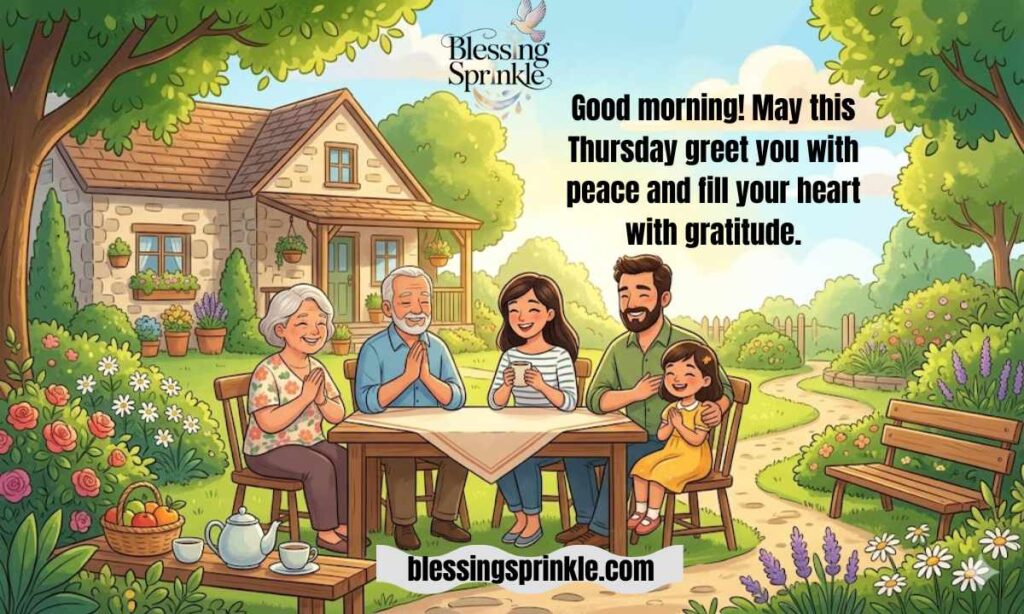 Good Morning Thankful Thursday Blessings