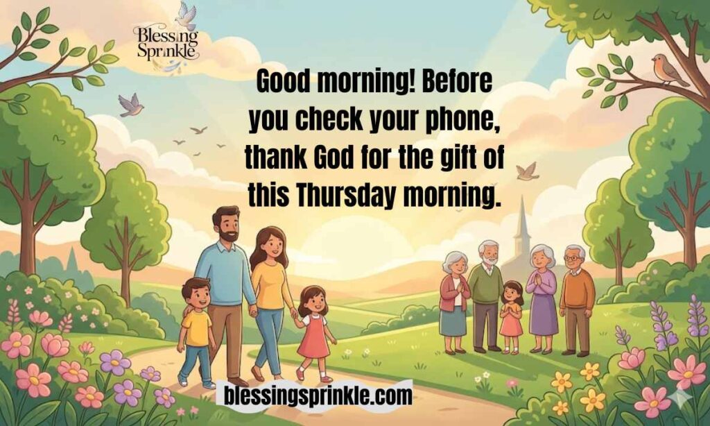 Good Morning Thankful Thursday Blessings