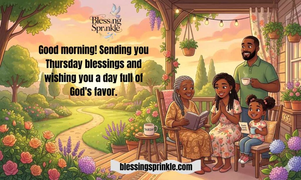 Good Morning Thursday Blessings Message
