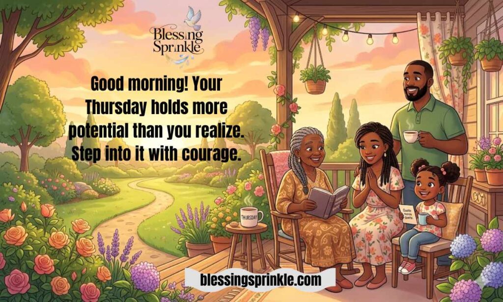Good Morning Thursday Inspirational Blessings